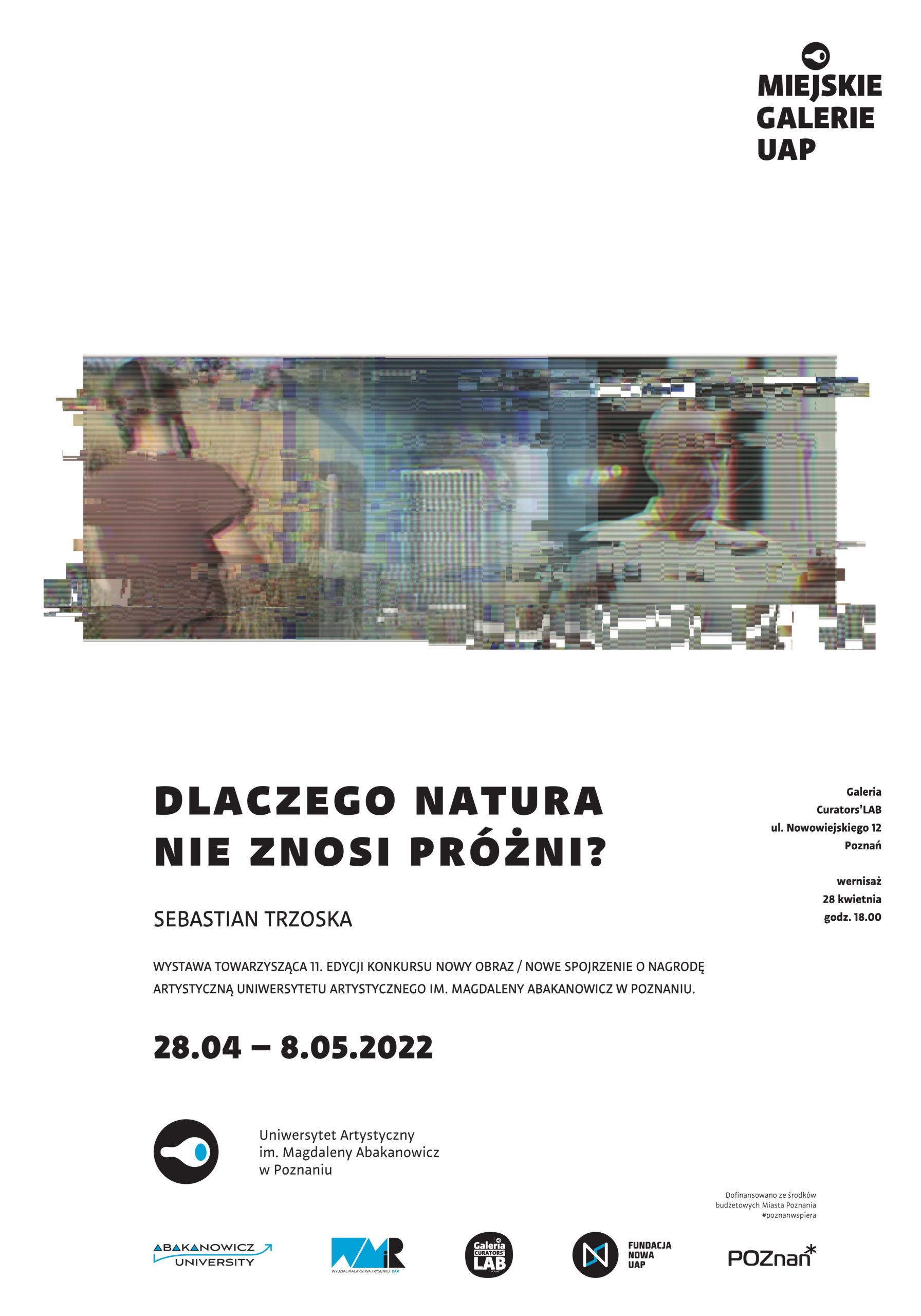 plakat dlaczego natura